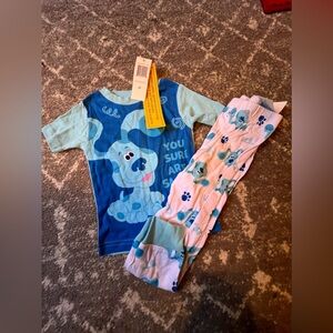 Toddler Blues Clues Pajamas 3t